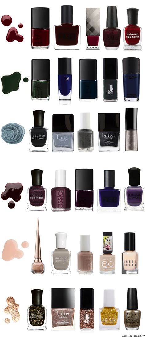 The Best Nail Polish Colors for Fall + Winter | Glitter, Inc.