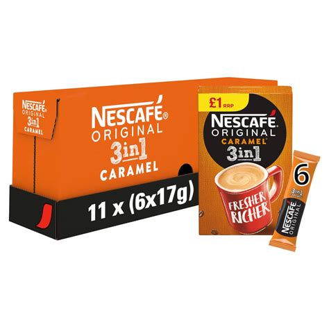 Nescafe Original In Caramel Coffee Sachets | ubicaciondepersonas.cdmx ...