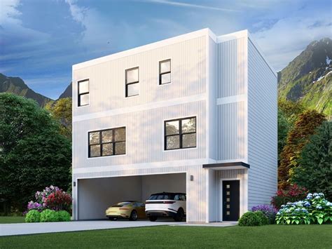 062H-0399: Modern House Plan in 2023 | Contemporary house plans, House ...