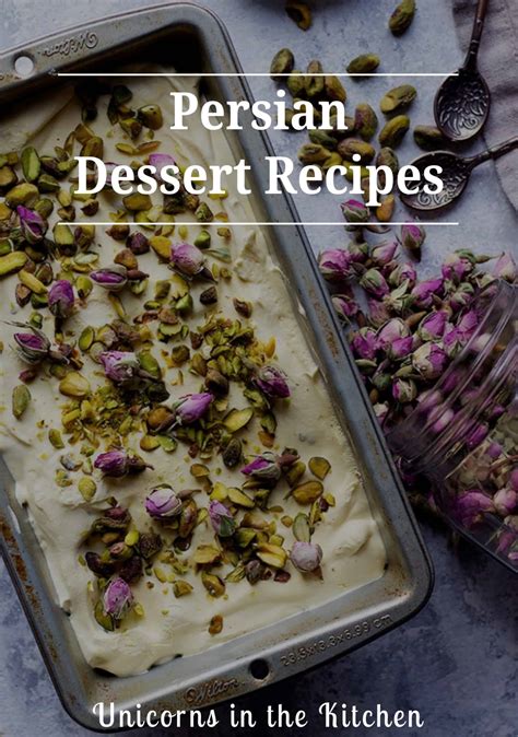 Persian Dessert Recipes eCookbook • Unicorns in the Kitchen