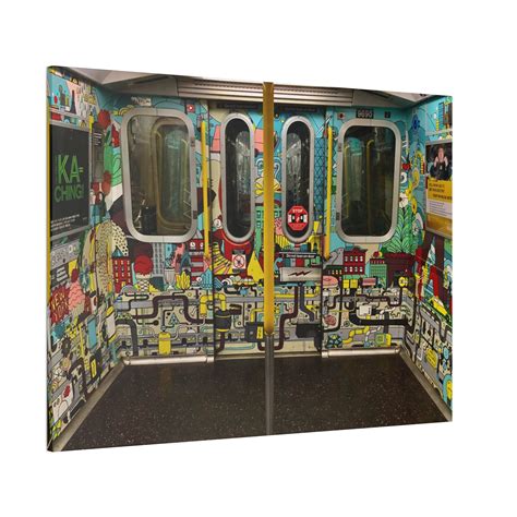 NYC Subway Subway Art Metro New York City Mass Transit MTA Public ...