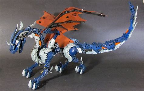 Lego Worlds Blue Dragon - Draw easy