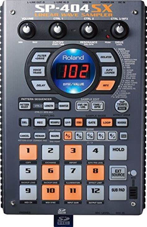 Roland Roland compact sampler SP-404SX from japan #Roland | Samplers ...