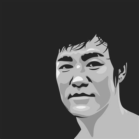 ArtStation - Bruce Lee Vector Art | Artworks