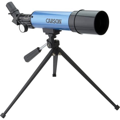 Carson Aim 50mm f/7 Refractor Telescope MTEL-50 B&H Photo Video