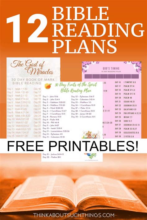 12 Creative Bible Reading Plans | Read bible, Printable bible reading plans, Year bible reading plan