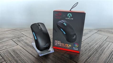 ROG Harpe Ace Aim Lab mouse shows ASUS is finally getting serious