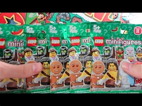 Opening 5 Lego Mini Figure Lego Series 11 Blind Bags!! - YouTube