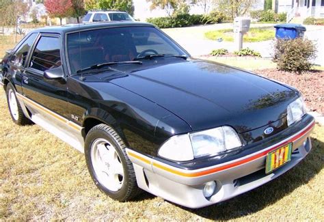 Black 1988 Ford Mustang GT Hatchback - MustangAttitude.com Photo Detail