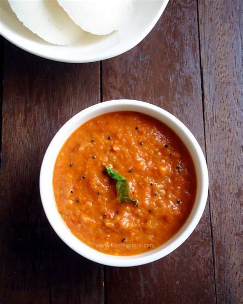 Onion Tomato Chutney - Indian Recipes - Blogexplore