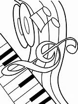 Coloring Instruments Musical Pages Music Kids Drawing Instrument  sketch template