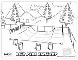 Ramp Coloring Pages sketch template
