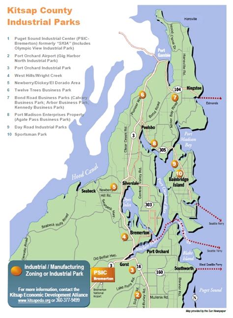 Zoning Maps for Kitsap County, WA