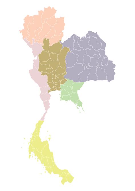 Thailand Map Png Map West Of Thailand Clipart 4236852 Pinclipart | Images and Photos finder