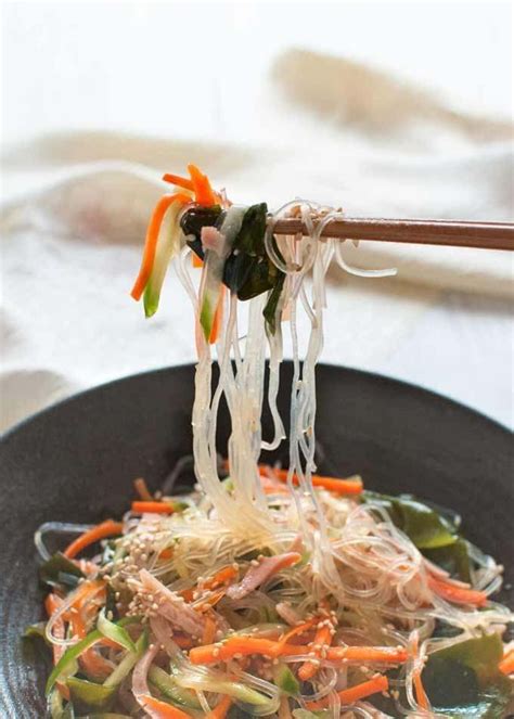 Japanese Vermicelli Salad (Harusame Salad) | Recipe | Vermicelli recipes, Easy japanese recipes ...