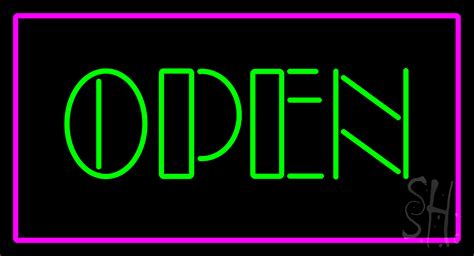 Open Animated LED Neon Sign - Open Neon Signs - Everything Neon