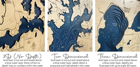 Upper St. Joe River Map Custom Wood Map 3D Wall Art Contour | Etsy