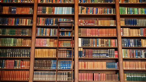 Bookshelf at Dunster House library - Virtual Backgrounds