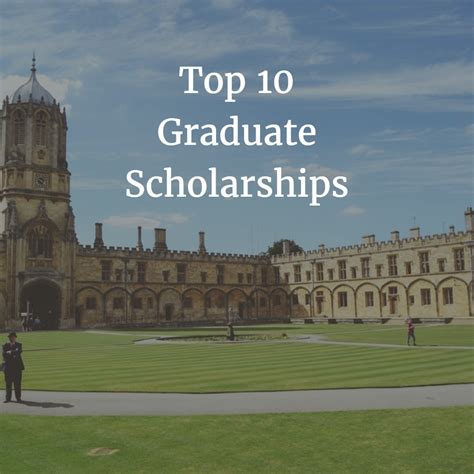 Top 10 Graduate Scholarships 2022-23 for International Students ...