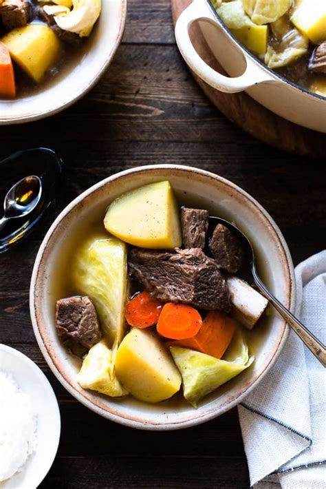 Instant Pot Beef Nilaga (Filipino Beef and Vegetable Soup) - Kitchen ...