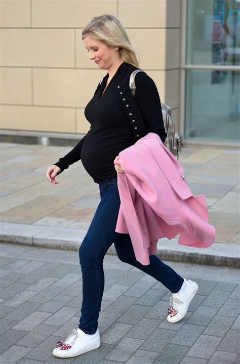 Pregnant RACHEL RILEY Leaves Media City in London 09/11/2019 – HawtCelebs