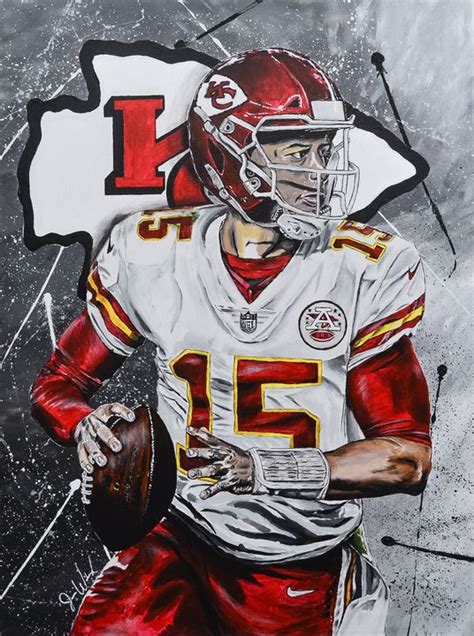 ️Kansas City Chiefs Patrick Mahomes Coloring Pages Free Download| Gmbar.co