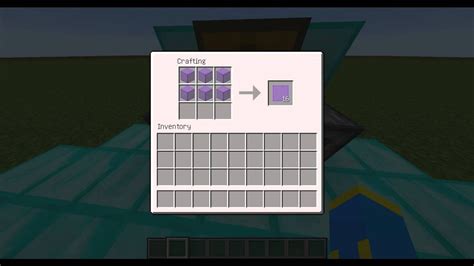 Minecraft Jak zrobić Fioletową Szybę / Minecraft How to make Purple ...