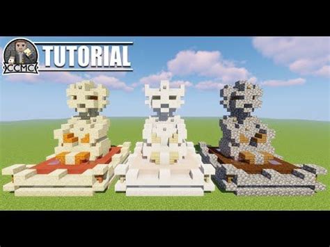 Minecraft Buddha Statue Tutorial Video - YouTube | Idee, Costruzione