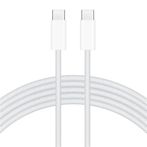 Amazon.com: 10ft USB C to USB C Woven Charger Cable for iPhone15 Pro ...