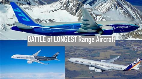 A340 vs A350 vs 777: Which longest range aircraft variant is best? - YouTube