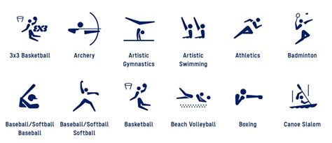 tokyo 2020 unveils kinetic sports pictograms to illustrate the olympic ...