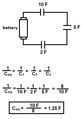 Capacitors in Series & Parallel | Formula & Examples - Lesson | Study.com