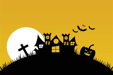 Halloween Vector Background 9286081 Vector Art at Vecteezy