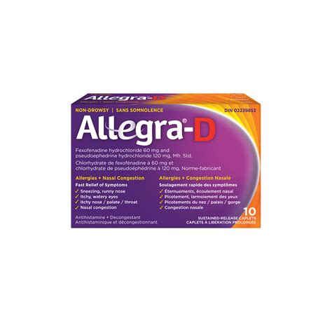 Allergy & Congestion Relief | Allegra® D-Tablets