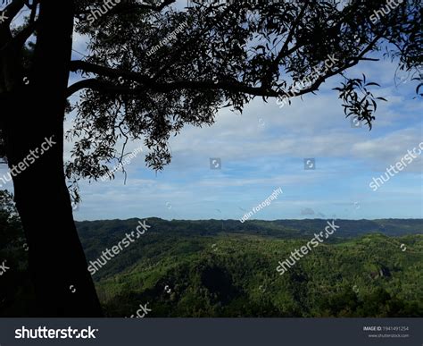 Natural View Mountain Ranges Pemandangan Alam Stock Photo 1941491254 ...