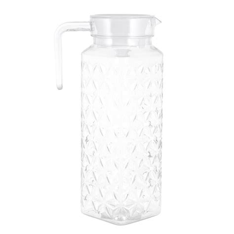 2 Pc Leak-proof Water Mug Glass Bottle with Lid Clear Lemonade Jugs Container | eBay