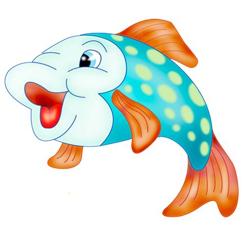 Cute Cartoon Fish Clip Art