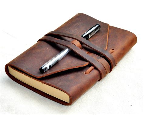 Personalized Journal Notebook Handmade Leather Journal Sketchbook - Etsy