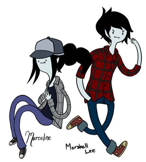 Marceline and Marshall Lee by Boredom-xD on DeviantArt