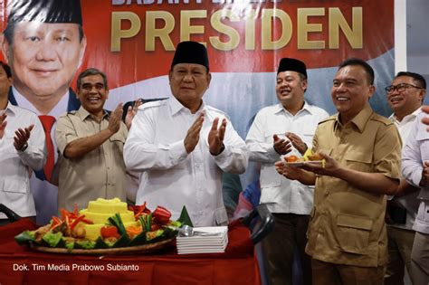 Resmikan Kantor Badan Pemenangan Presiden Gerindra, Prabowo: Kami Siap ...