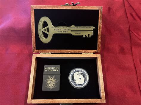 Law Enforcement Gift Set: Replica Folger Adams Key Engravable - Etsy