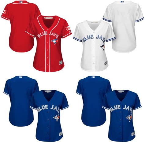 2016 Womens Toronto Blue Jays Jerseys Blank Baseball Jersey,Embroidery ...