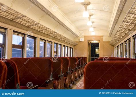 Interior Of A Pullman Train Of 1930's Royalty Free Stock Images - Image ...