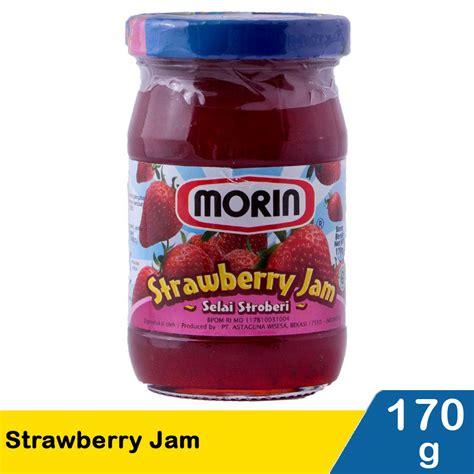 Morin Jam Strawberry Btl 170G | KlikIndomaret