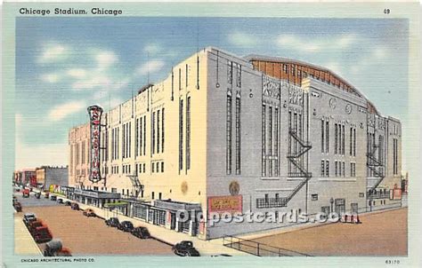 Chicago Stadium Chicago, Illinois, IL, USA Stadium Postcard ...