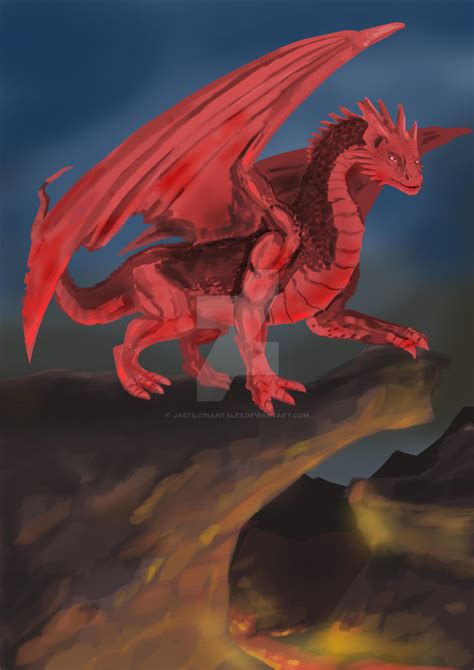 Lava Dragon by JastilorianTales on DeviantArt