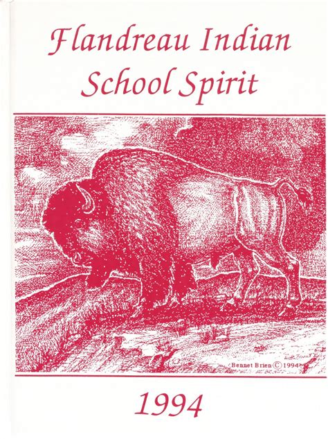 1994 yearbook from Flandreau Indian School from Flandreau, South Dakota ...