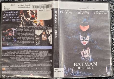 Batman Returns | DVD Database | Fandom