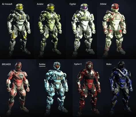 Matching armor sets for the Classic Armor Pack! : r/halo