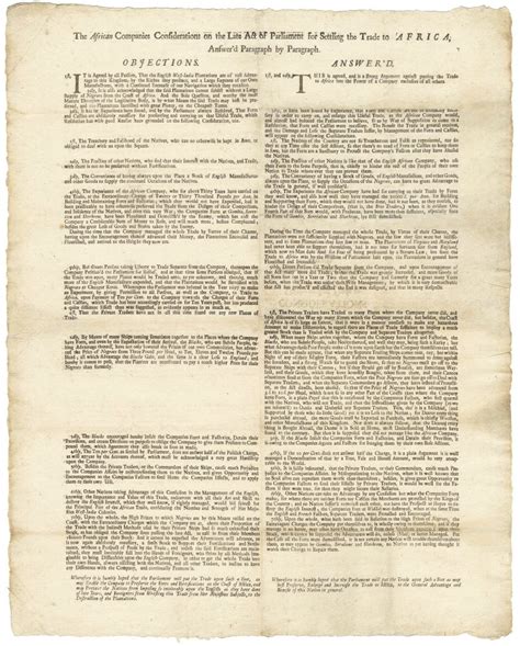 Attacking the Royal African Company’s hold on the slave trade - Rare & Antique Maps